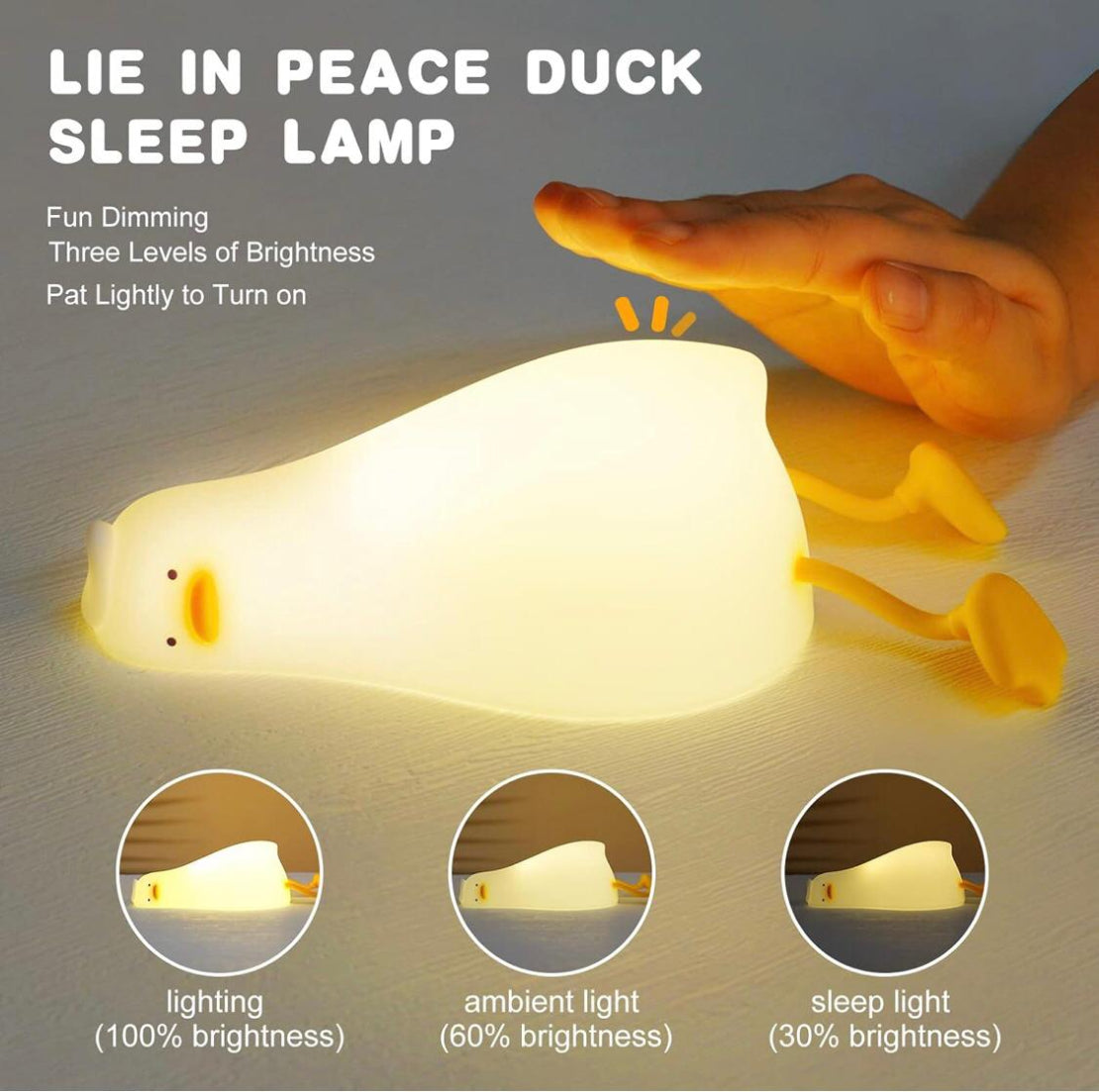 Lazy Duck Night Light